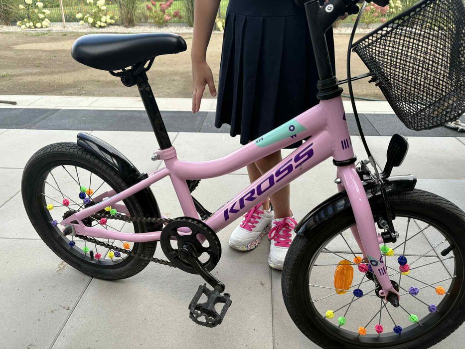 Rower dziewczecy 16 cali kola