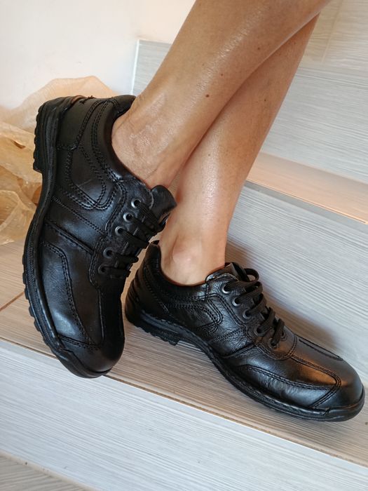 Buty męskie skórzane Falcon 42 Nowe