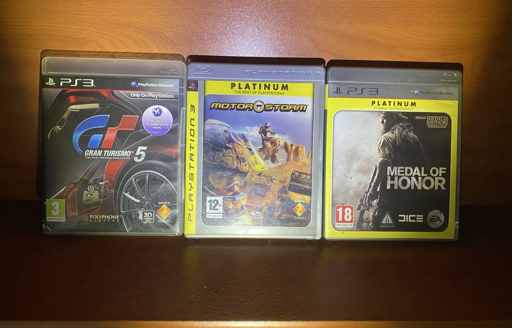 Lote de jogos PS3