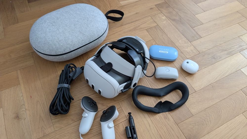 Oculus Meta Quest 3 - pełny zestaw