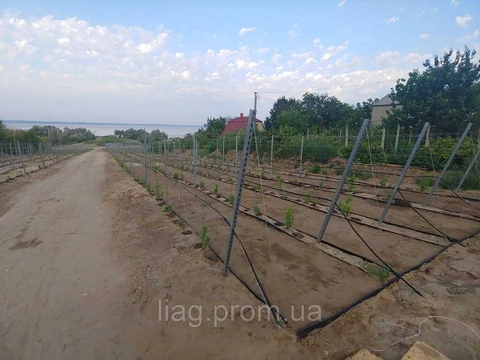 Виноградний стовпчик,оцинк. (опора, столбик) Fructus Z5, 2.4m, 1.5mm