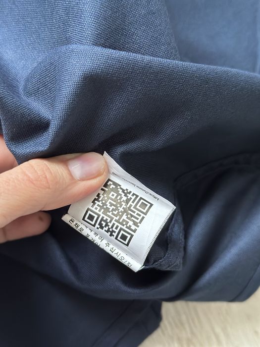 Оригінал Lacoste чоловіча сорочка Oxford 100% бавовна Regular Fit Button-Down синя чорна S L CH1911 Лакост