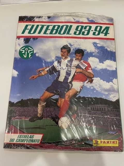 Caderneta 93/94 com cromos por colar novos