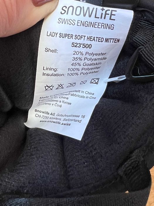 Нові зимові рукавиці Snowlife Швейцарія на 6-10 років