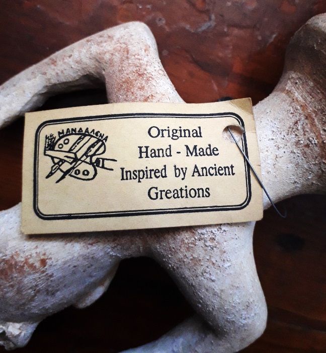 DEUSA C/ coroa de ossos - ANO 1500 - Peça Egípcia