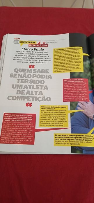 Revista Sábado - Marco Paulo