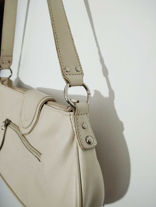 Carteira de Ombro Bege