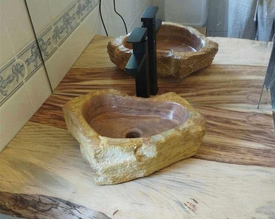 Lavatórios rústicos