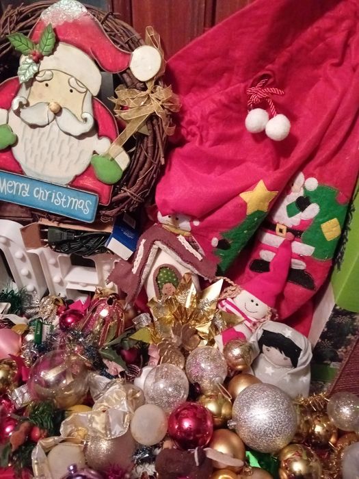 Conjunto de Enfeites de Natal Diversos