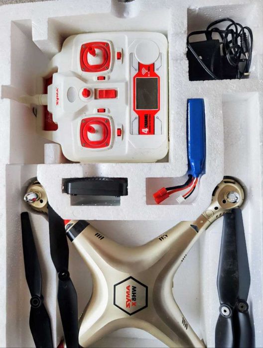 Квадрокоптер Syma X8HC Gold