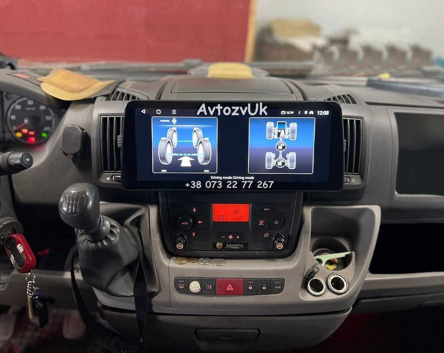 Магнитола Citroen JUMPER Nemo BIPPER BOXER Fiat DUCATO Fiorino Android