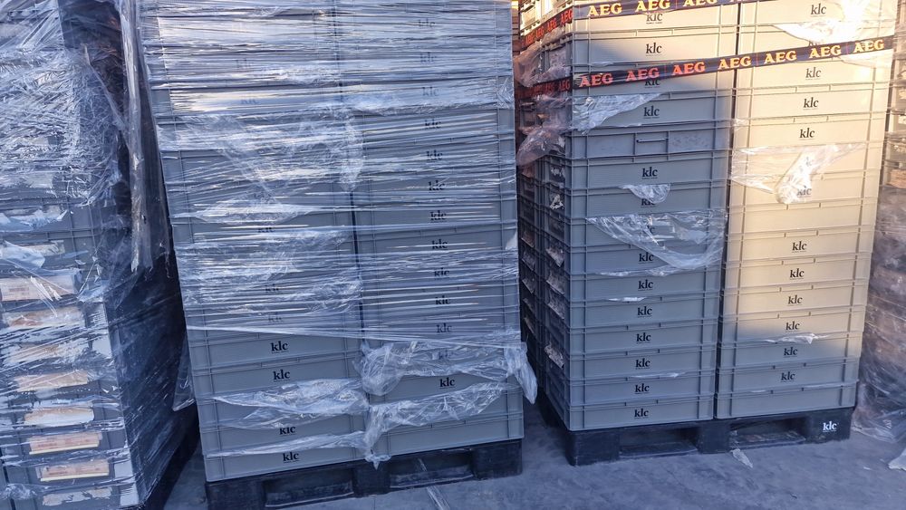 Caixas plasticas 600x400x120 novas