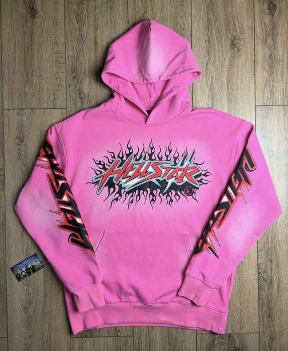 Hellstar Pink Hoodie (Bluza)