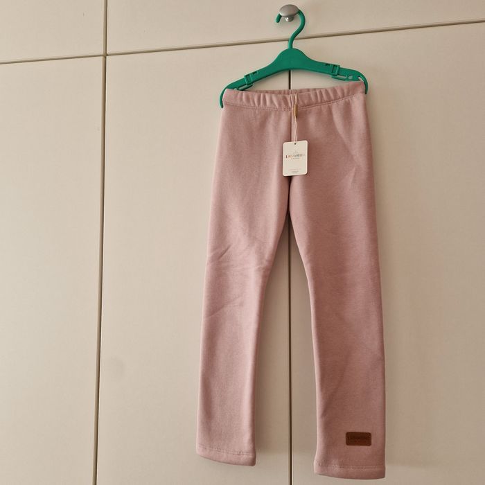 Sprzedam legginsy ocieplane Pink LaBambino 116-122