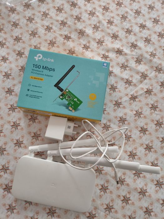 Xiaomi 4A Router and TP-Link Network Card64752127743106121