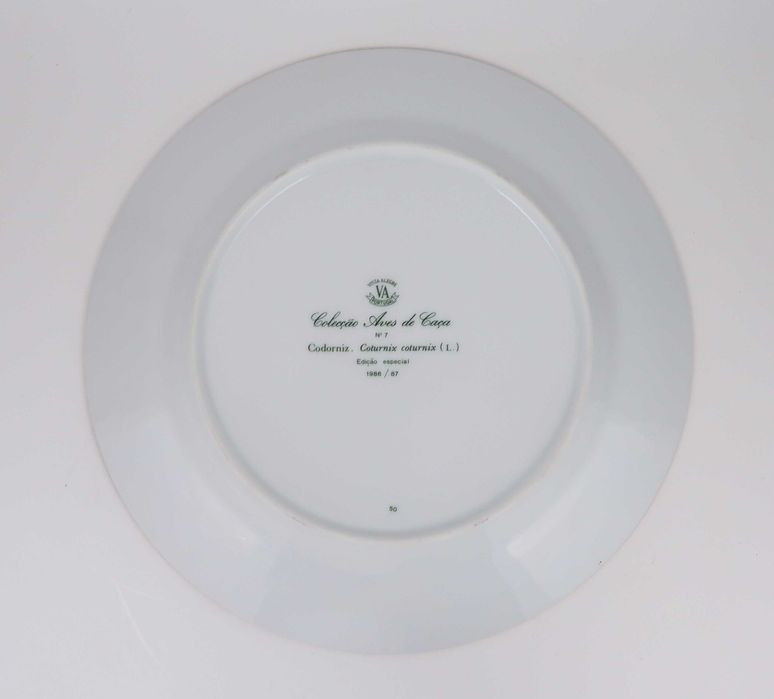 Coleção pratos Vista Alegre "Aves de caça"