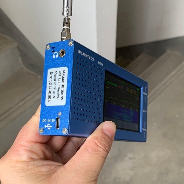 Radioamador scanner Radio receptor malachite dsp sdr