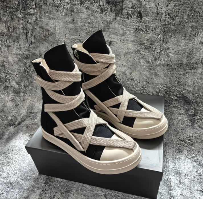 кеди Rick Owens Jumbo Lace Hexagram Ramones рік овенс