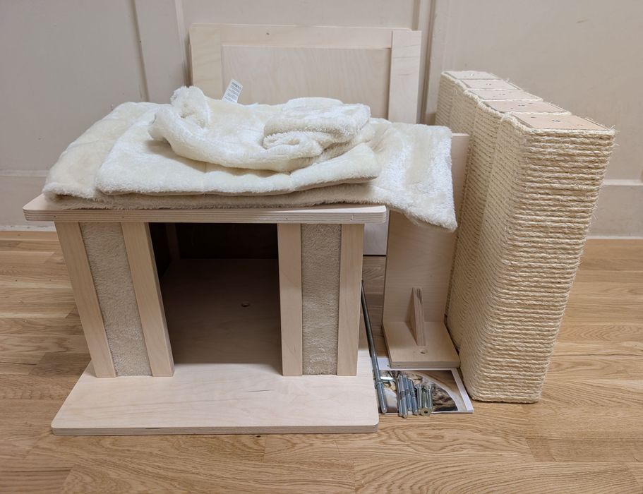 Natural Paradise Drapak Sufitowy dla Kota Orchid Vanda Krem do275cm ZW