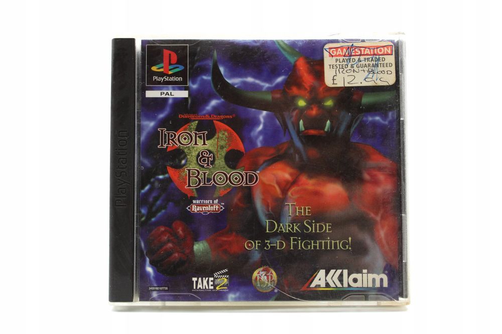 Iron Blood Psx Playstation Sony Ps1 Ps