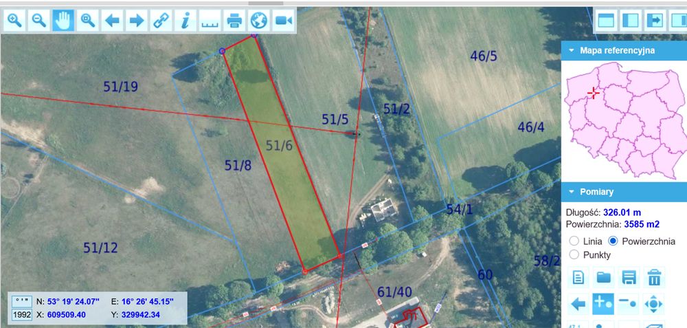 Duża działka budowlana pod lasem Kłębowiec. 3400 m² - Widok 5