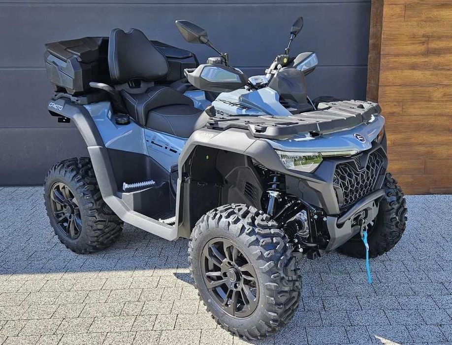 Kufer box ARWIC tył tylny 95L + zamek UNIWERSALNY QUAD ATV Z OPARCIEM