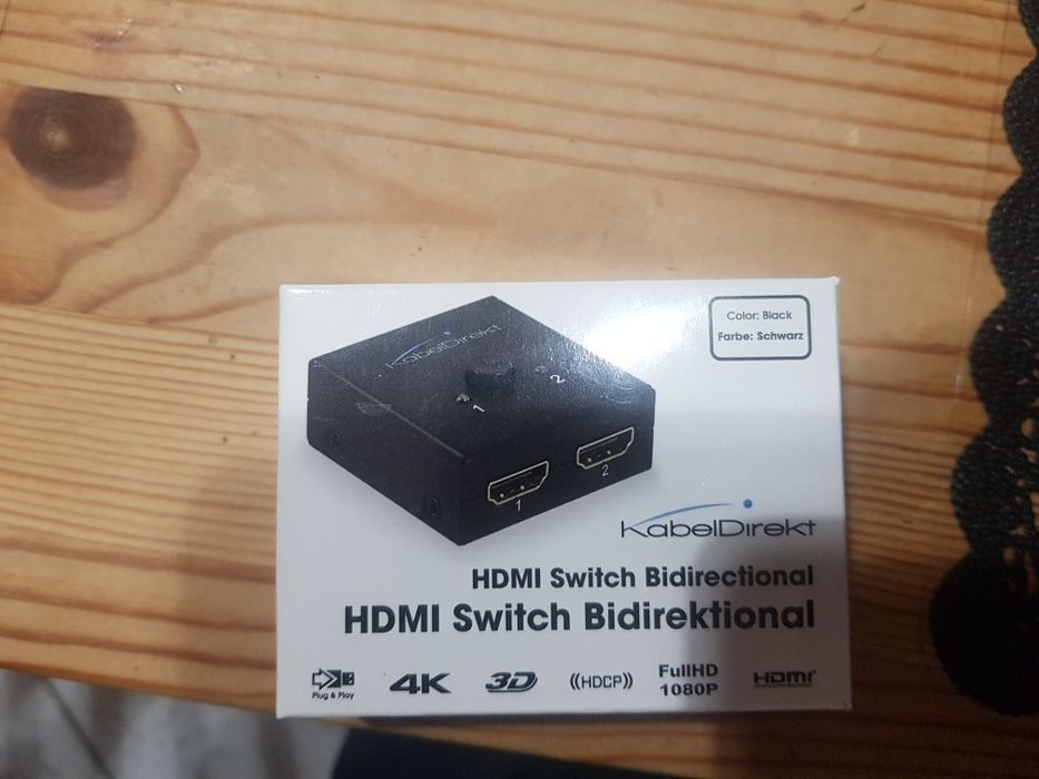 Rozdzielacz Przełącznik HDMI Dwukierunkowy