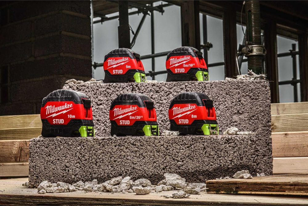 Рулетка MILWAUKEE STUD Gen III 5м / 8м / 10м 33мм