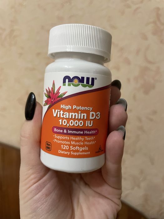 Вітаміни Now D3 10,000