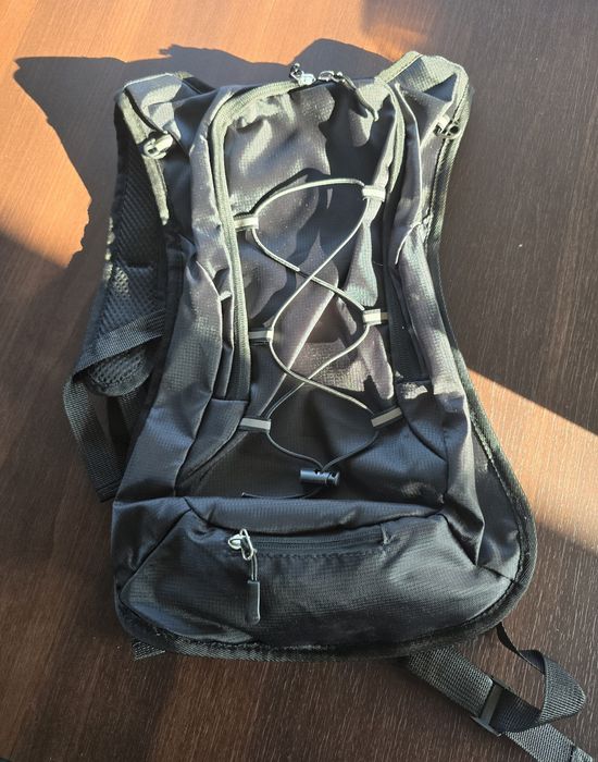Kask na hulajnoge, crossa, rower z torbą na kask