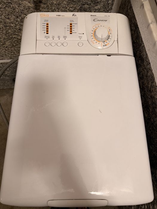 Máquina de Lavar Roupa Candy Smart CTG 116 – 6 kg | 1100 rpm