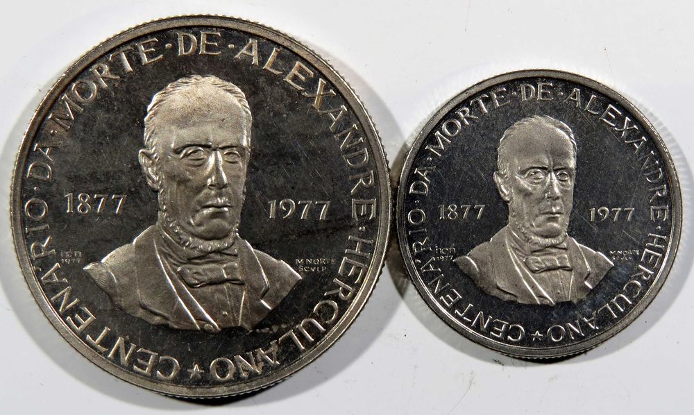 Moedas Republica Portuguesa 25 + 2,5 escudos Alex Herculano PROOF