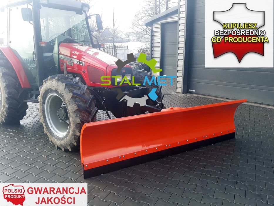 Pług do śniegu URSUS 330 c360 MF T-25 Zetor Lovol Iseki Solis STAL-MET