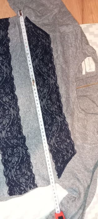 Sweter damski szary M