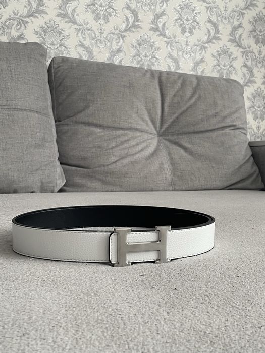 Ремень hermes white