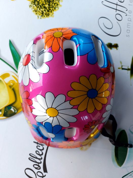Kask ochronny regulowany dla dziewczynki S