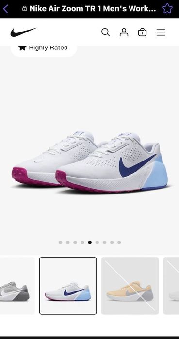 Кросівки чоловічі Nike Air Zoom