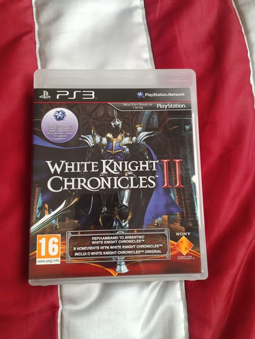 White Knight Chronicles II para PlayStation 3, edição PAL.