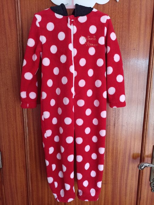 Pijama / Macacão para menina da Minnie