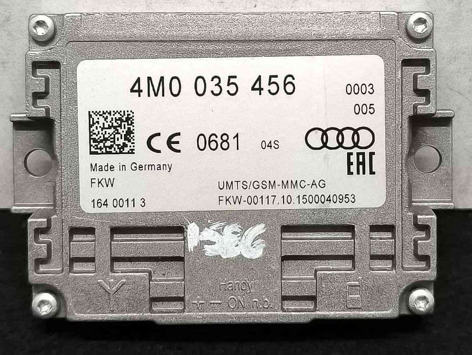 Módulo Eletrónico 4M0035456 - AUDI A4 B9