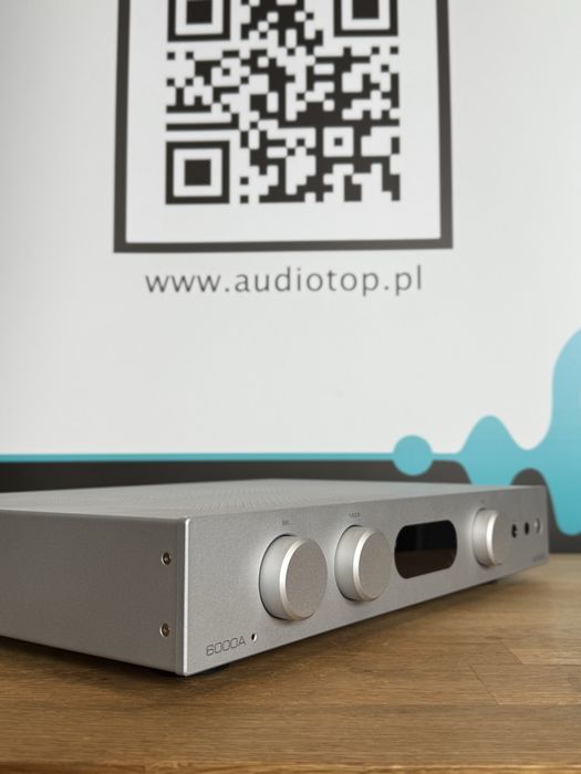 Wzmacniacz stereofoniczny - Audiolab 6000A Srebrny NOWY PROMOCJA