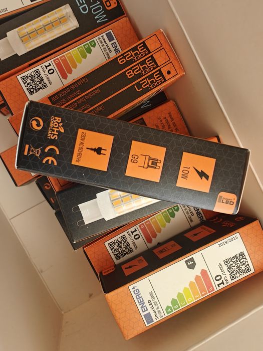 Żarówka G9 LED 10W 900lm biała ciepła 3000K 10W=90W
