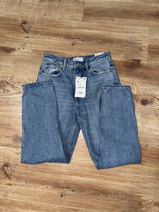 Джинси Zara mom fit 38 розмір