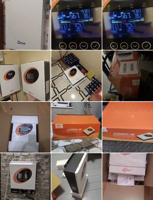 Гибридный инвертор 6.5KW 48V  jsdsolar