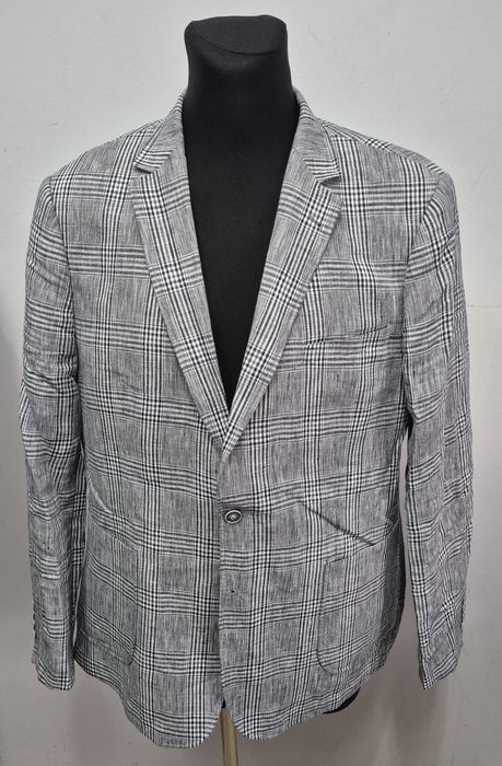 NHP roz. L męski blazer 100 % LEN marynarka w super stanie