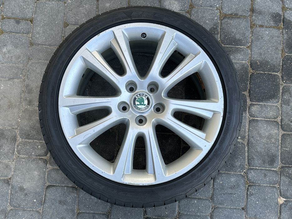 Koła Škoda Octavia II (RŠ), 18 cali, 5x112! Stan DB+! Wysyłka!