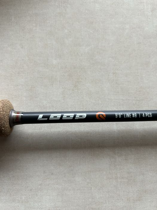 Wędka  muchowa LOOP Q Series LOOP Q Series, model 9’0” #8, 4 skład - Stan jak nowa