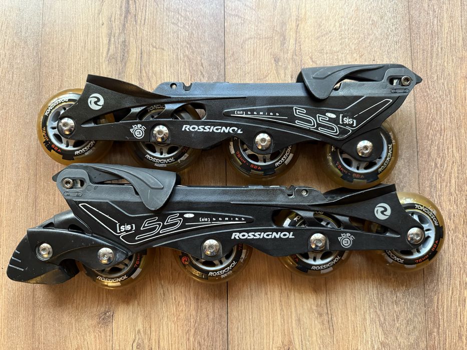 Rolki Rossignol (bez butów) 73mm-82A - super stan