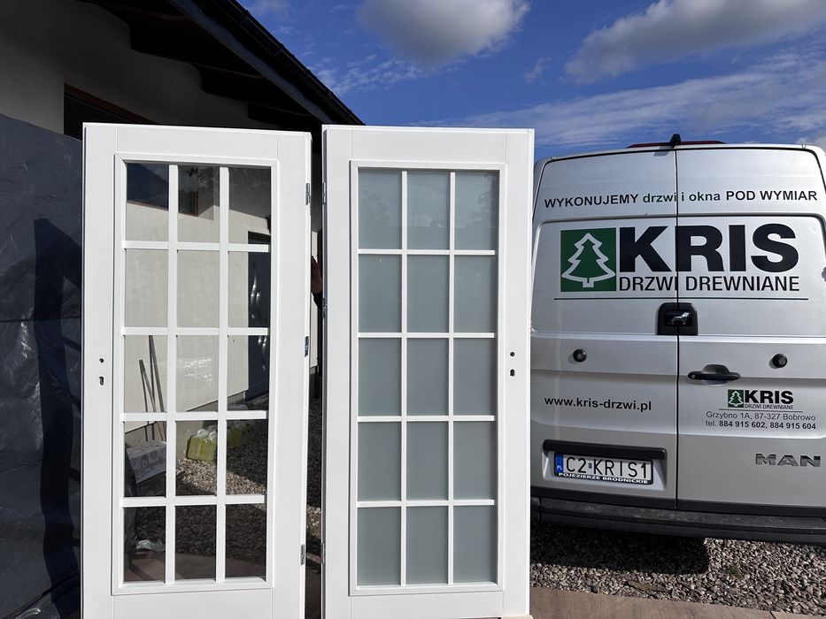 Drzwi wewnętrzne drewniane OD RĘKI Angielskie Cała Polska na wymiar