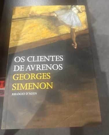 Georges Simenon - Clientes de Avrenos (Novo-portes gratis)